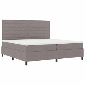 Boxspringbett mit Matratze Taupe 200x200 cm