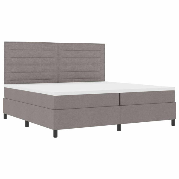 Boxspringbett mit Matratze Taupe 200x200 cm