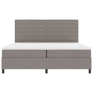 Boxspringbett mit Matratze Taupe 200x200 cm