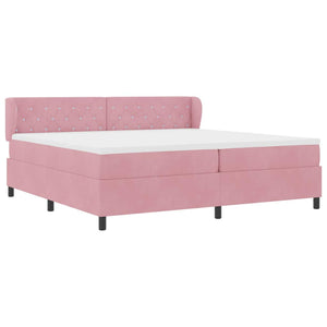 Boxspringbett Rosa 200x200 cm Samt