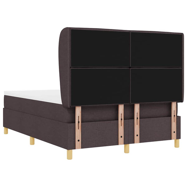 Boxspringbett Dunkelbraun 190x140 cm