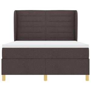 Boxspringbett Dunkelbraun 190x140 cm