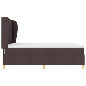 Boxspringbett Dunkelbraun mit Matratze 200x140 cm