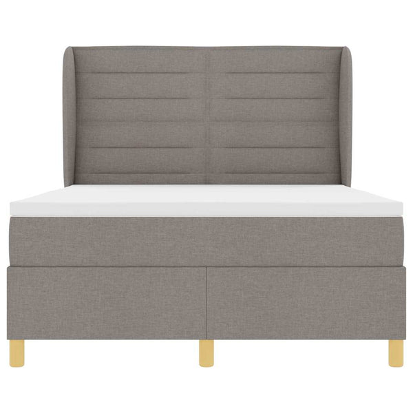 Boxspringbett mit Matratze Taupe 200x140 cm