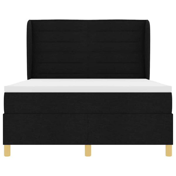 Boxspringbett mit Matratze Schwarz 160x200 cm