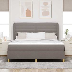 Boxspringbett Taupe 200x180 cm