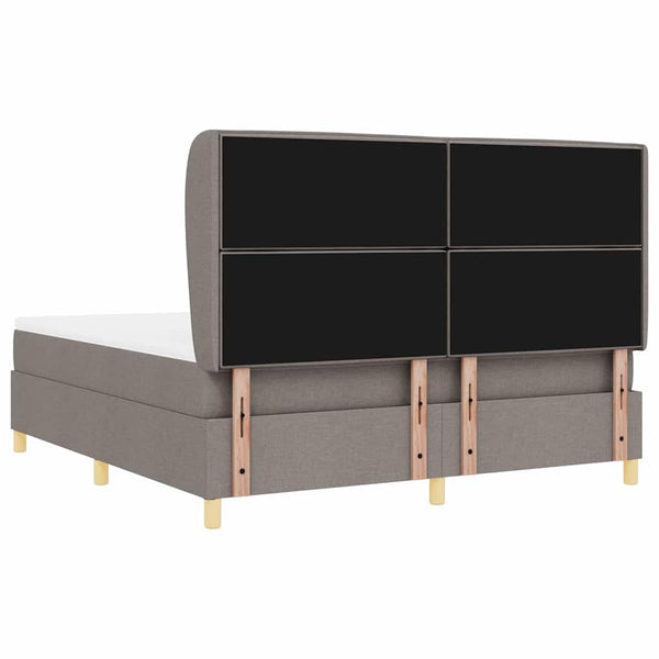 Boxspringbett Taupe 200x180 cm