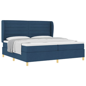 Boxspringbett mit Matratze Dunkelgrau 90x190 cm