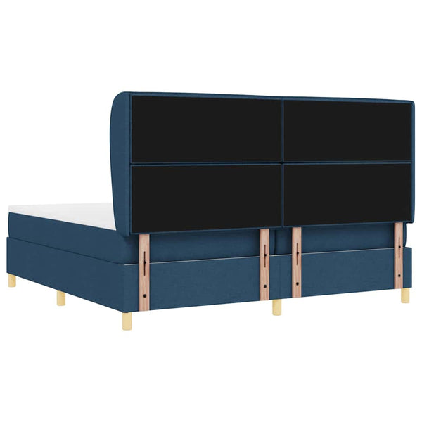 Boxspringbett mit Matratze Dunkelgrau 90x190 cm