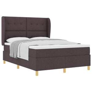 Boxspringbett Dunkelbraun 200x160 cm mit Matratze