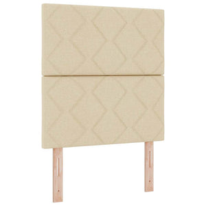 Boxspringbett Creme 200x80 cm
