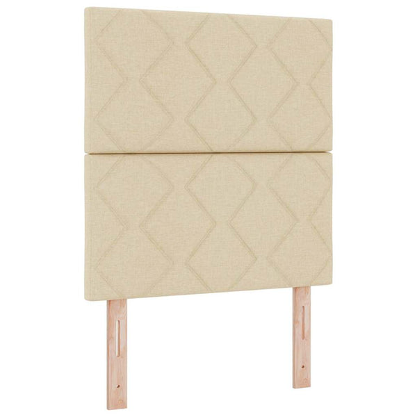 Boxspringbett Creme 200x80 cm