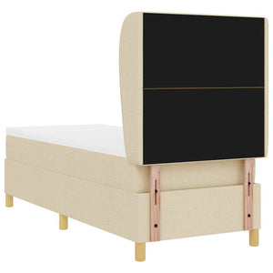 Boxspringbett Creme 200x80 cm