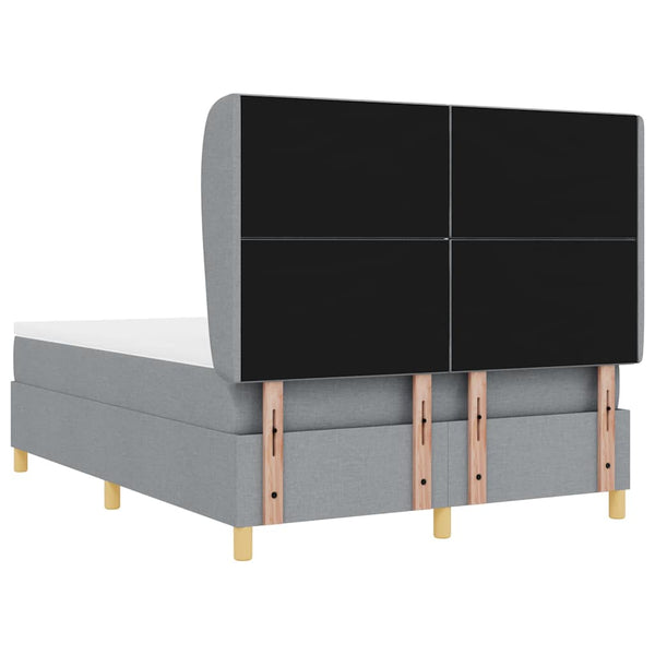 Boxspringbett Hellgrau 200x160 cm