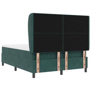 Boxspringbett mit Matratze Dunkelgrün 160x200 cm