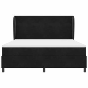 Boxspringbett mit Matratze Schwarz 200x180 cm