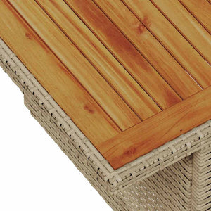 9-teilige Garten Essgruppe mit Kissen