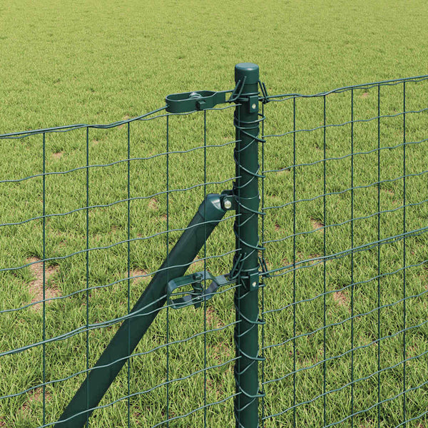 Grüne Zaunpfosten 3,2x3,2x100cm, 52er-Set
