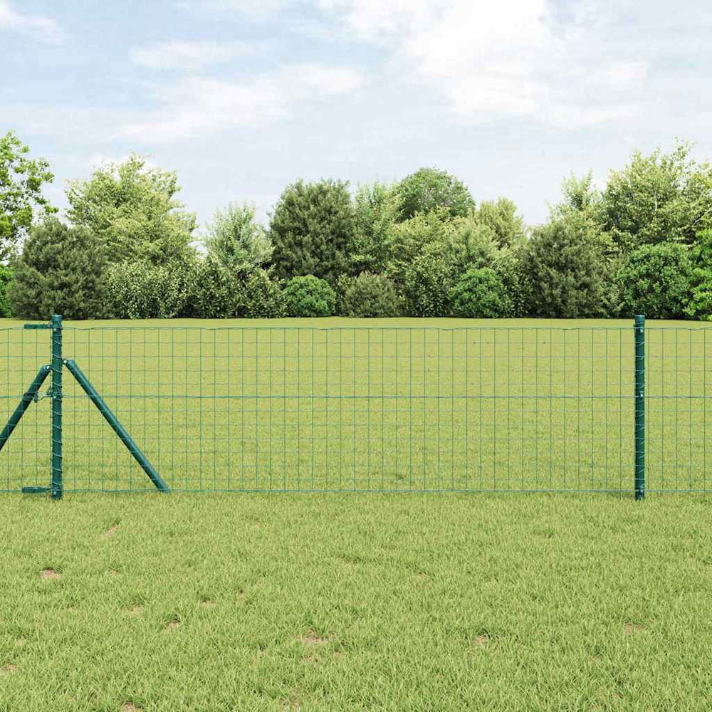 Grüne Zaunpfosten 3,2x3,2x120cm, 52 Stk.