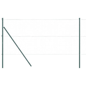 Zaunpfosten Grün 3,2x3,2x170cm, 52 Stk.