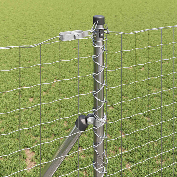 Zaunpfosten Grau 190 cm, 26 Stk.