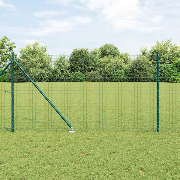 Zaunpfosten Grau 140 cm, 26er Pack