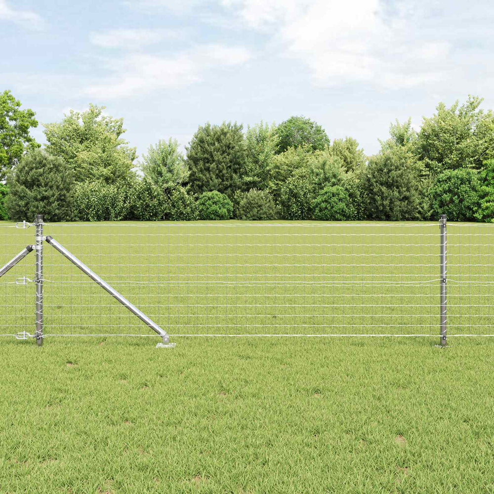 Graue Zaunpfosten 52 Stk. 125 cm