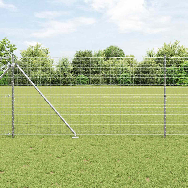 Zaunpfosten Grau 26 Stk. 205 cm