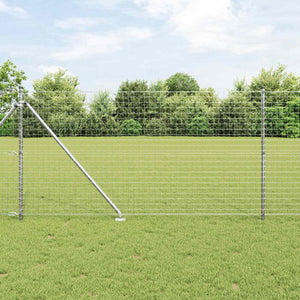 Zaunpfosten Grau 52 Stk. 205 cm
