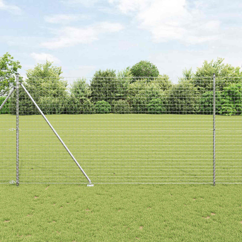 Graue Zaunpfosten, 26 Stk. 3,2x3,2x215 cm