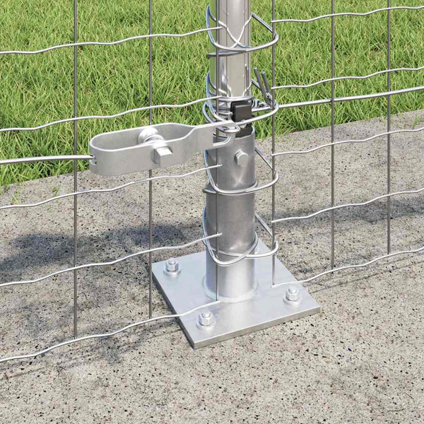Zaunpfosten Grau 26 Stk. 70 cm