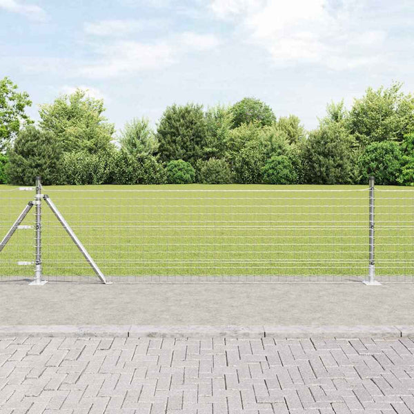Zaunpfosten Grau 26 Stk. 70 cm