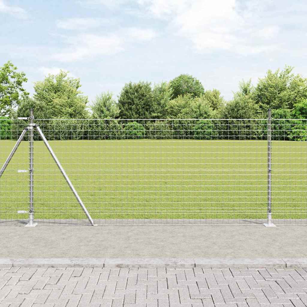 Zaunpfosten Grau 110 cm, 26 Stk.