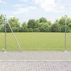 Graue Zaunpfosten, 52 Stk. 160 cm