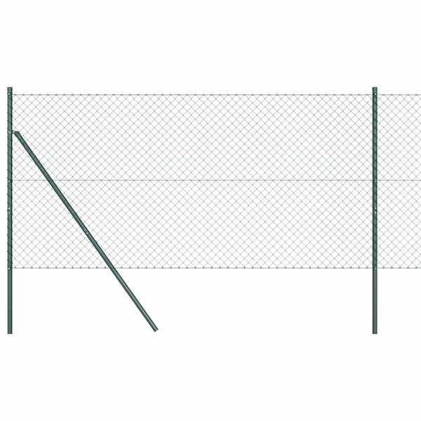 Grüne Zaunpfosten 10 x 1,2 m