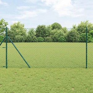 Grüne Zaunpfosten 10 x 1,4 m