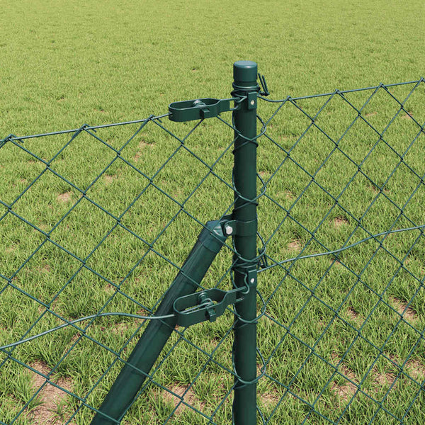 Grüner Zaunpfosten 2,5 x 0,4 m