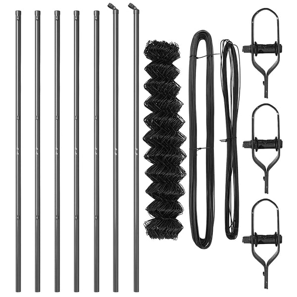 Grauer Zaunpfosten 10 x 1,4 m