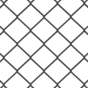 Zaunpfosten Grau, 10 x 1,6 m, 60x60 mm
