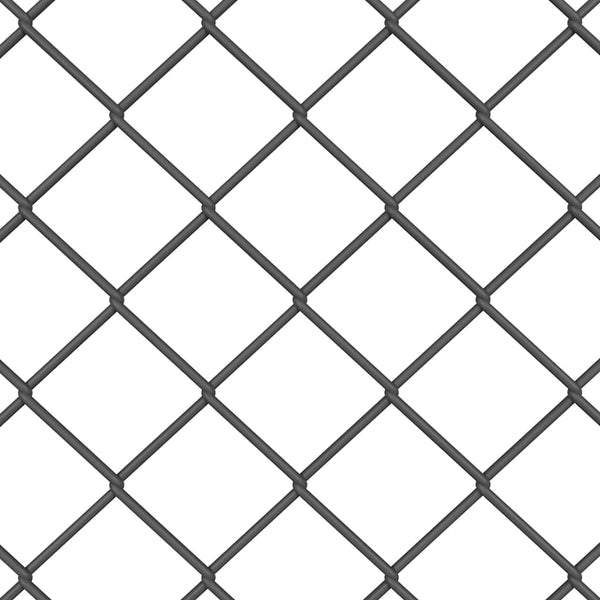 Zaunpfosten Grau, 10 x 1,6 m, 60x60 mm