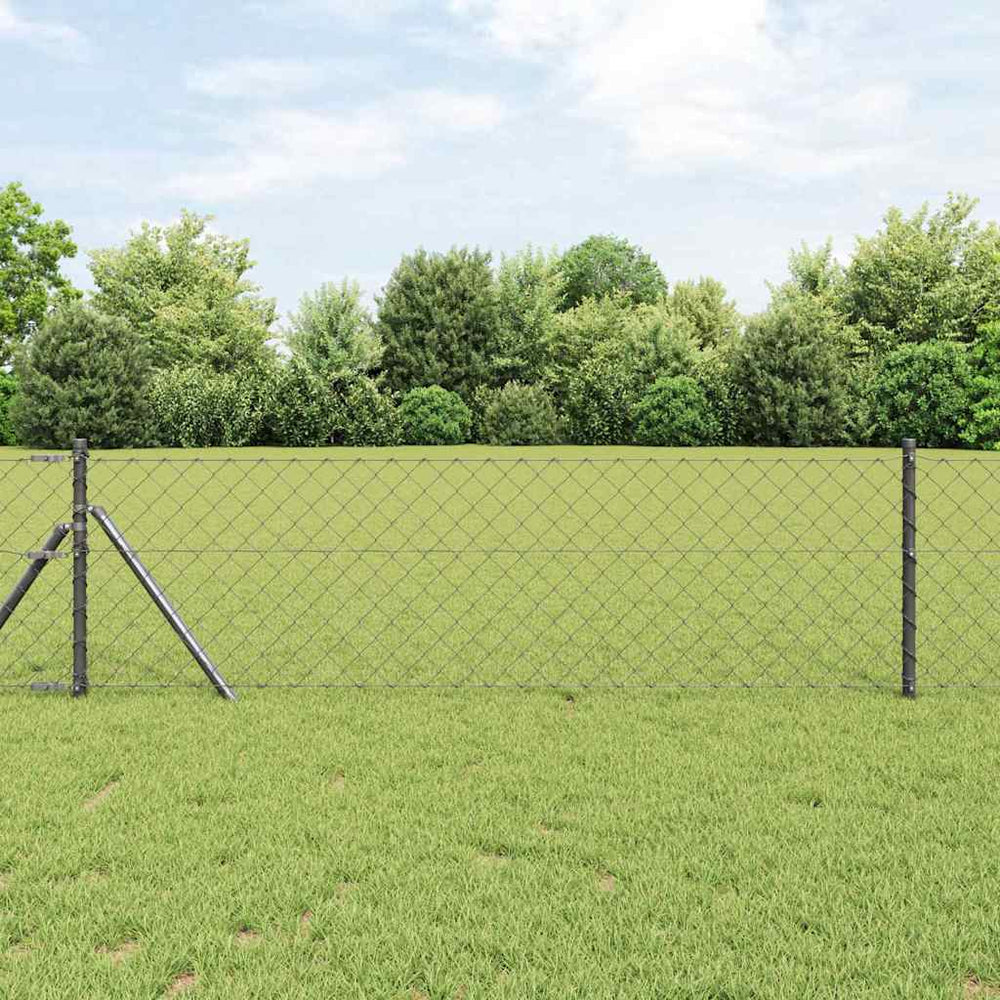 Graue Zaunpfosten 2,5 x 0,4 m