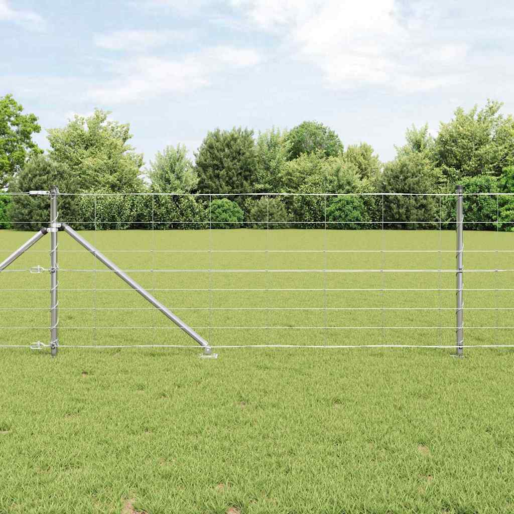 Galvanisierter Zaunpfosten Stahl 25x0,8m