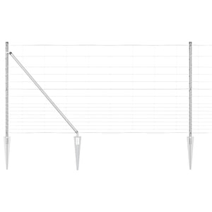 Galvanisierter Zaunpfosten 25 x 1,2 m