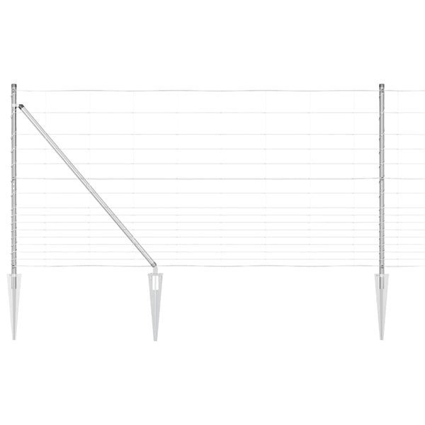 Galvanisierter Zaunpfosten 25 x 1,2 m