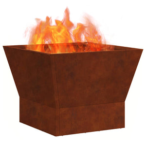 Feuerstelle Braun 40x40 cm
