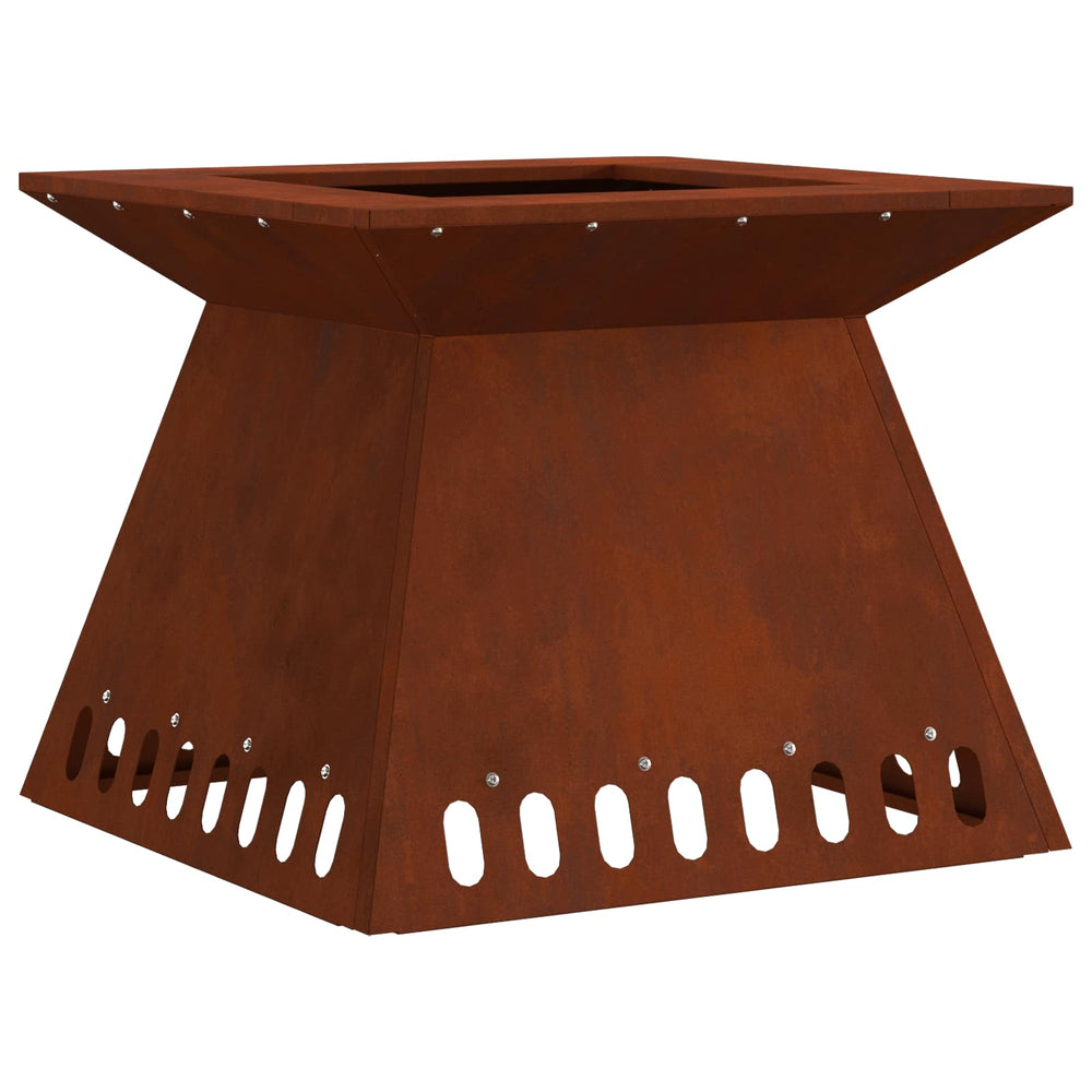 Feuerstelle Braun 48x48 cm