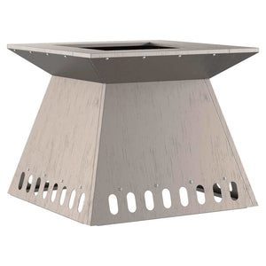 Feuerstelle Braun 48x48 cm