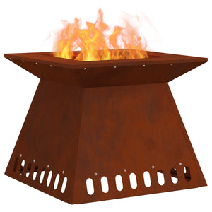 Feuerstelle Braun 48x48 cm