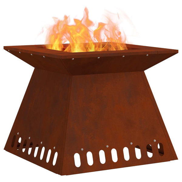 Feuerstelle Braun 48x48 cm