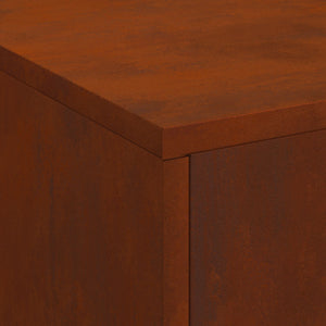 Feuerstelle Braun 80x50x96cm
